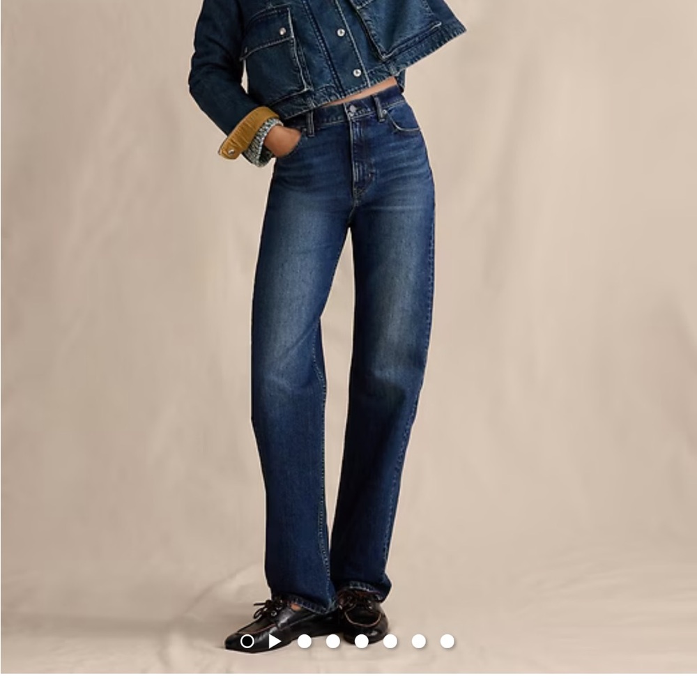 NWOT!!!! Banana Republic High-Rise 90s Straight Jeans.